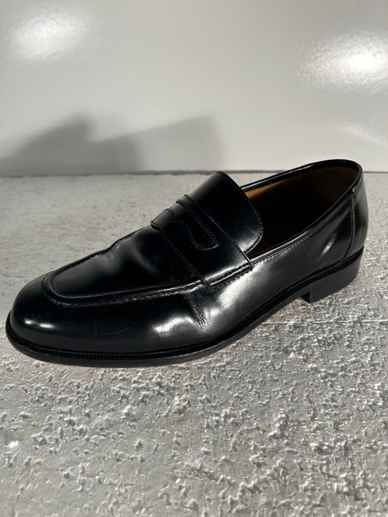 Cole Haan SZ 10 Black Leather Classic Penny Loafer Office Academia Old $ Wedding
